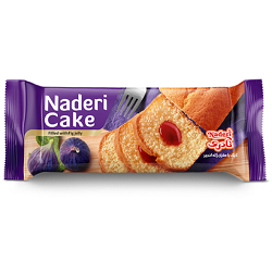 نادری کیک خانواه با مغزی انجیر